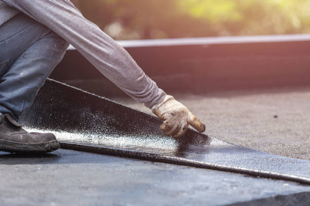 Professional Crawl Space Encapsulation technician working in Bryantown, MD